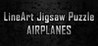 LineArt Jigsaw Puzzle - Airplanes Image