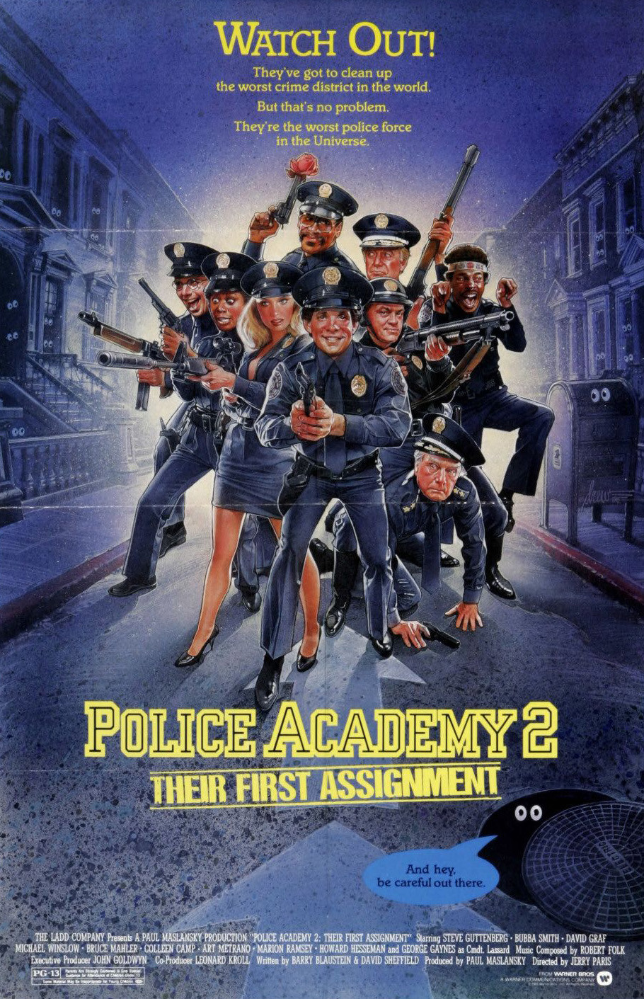 sweetchuck police academy cast