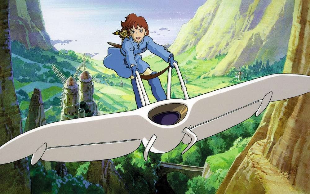 Nausicaä Della Valle Del Vento Hayao Miyazaki Blu-ray 