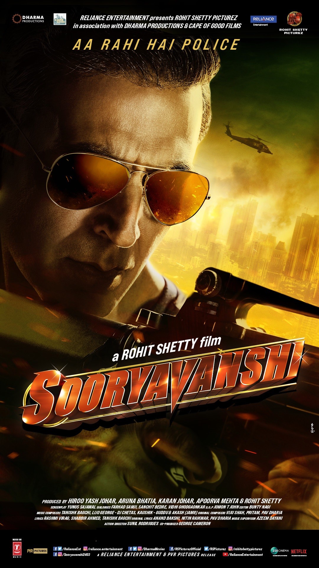 Sooryavanshi Details and Credits - Metacritic